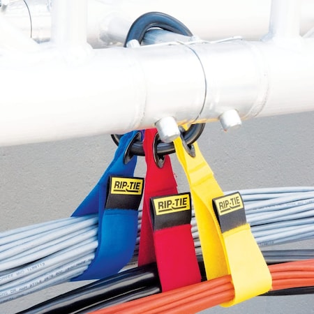 Cable Tie Strap, 12 in L, 3 in Max Bundle Dia., Black, Nylon, 90 lb Strength, 4 PK MPN:LGC-12-G04-BK