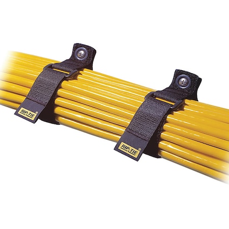 Cable Tie Strap, 10 in L, 2-1/2 in Max Bundle Dia., Black, Nylon, 90 lb Strength, 10 PK MPN:NW-10-G10-BK