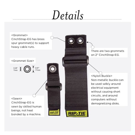 Cable Tie Strap, 16 in L, 4 in Max Bundle Dia., Red, Nylon, 90 lb Strength, 10 PK MPN:OW-16-G10-RD