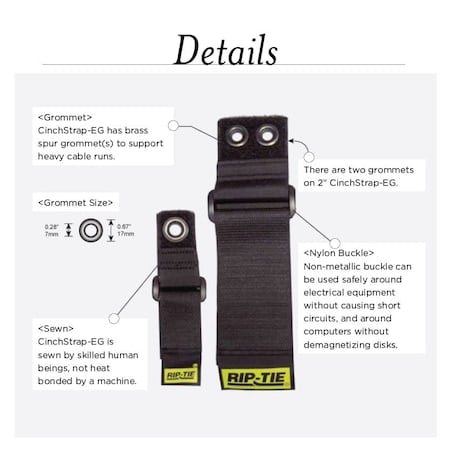 Cable Tie Strap, 16 in L, 4 in Max Bundle Dia., Violet, Nylon, 90 lb Strength, 10 PK MPN:OW-16-G10-V