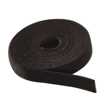 Cable Tie Roll, 15 ft L, Black, Nylon, Polyethylene, 50 lb Strength MPN:W-15-1RL-BK