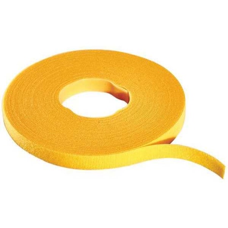 Cable Tie Roll, 15 ft L, Yellow, Nylon, Polyethylene, 50 lb Strength MPN:W-15-1RL-Y