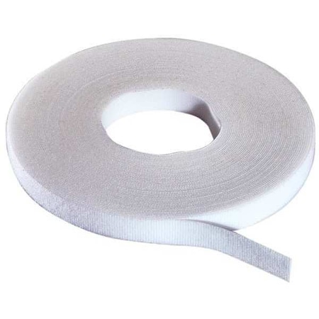 Cable Tie Roll, 15 ft L, White, Nylon, Polyethylene, 50 lb Strength MPN:W-15-MRL-W