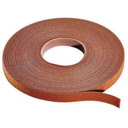 Cable Tie Roll, 75 ft L, Brown, Nylon, Polyethylene, 50 lb Strength MPN:W-75-1RL-BN