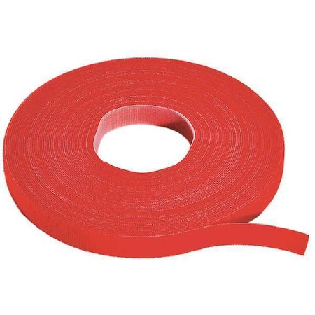 Cable Tie Roll, 75 ft L, Red, Nylon, Polyethylene, 50 lb Strength MPN:W-75-1RL-RD