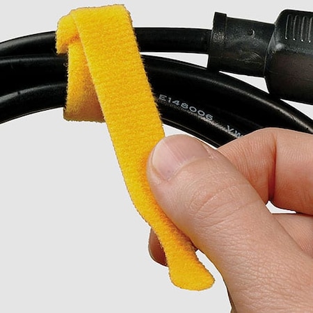 Cable Tie, 8 in L, 1-3/4 in Max Bundle Dia., Red, 25 PK MPN:Y-08-025-RD