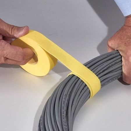 Cable Wrap, 30 ft, 1 in W, White MPN:G-10-030-W