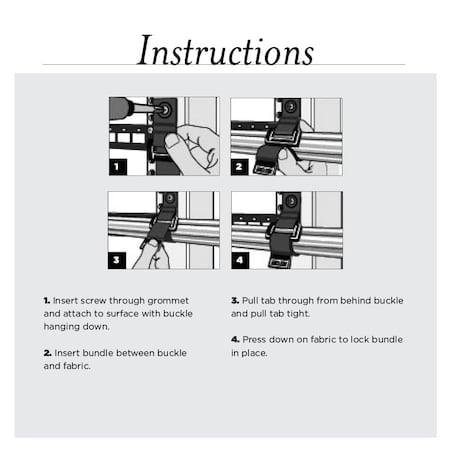 Back-to-Back Strap, No Adhesive, 16 in, 1 in W, Violet, 2 PK MPN:N-16-G02-V