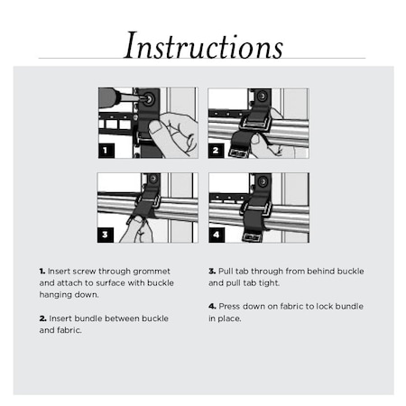 Back-to-Back Strap, No Adhesive, 22 in, 1 in W, Red, 2 PK MPN:N-22-G02-RD