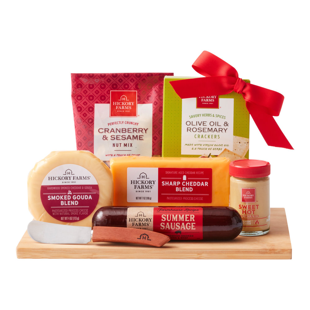 Hickory Farms - Gourmet Cheeseboard Gift Set - 8 items MPN:26-007976