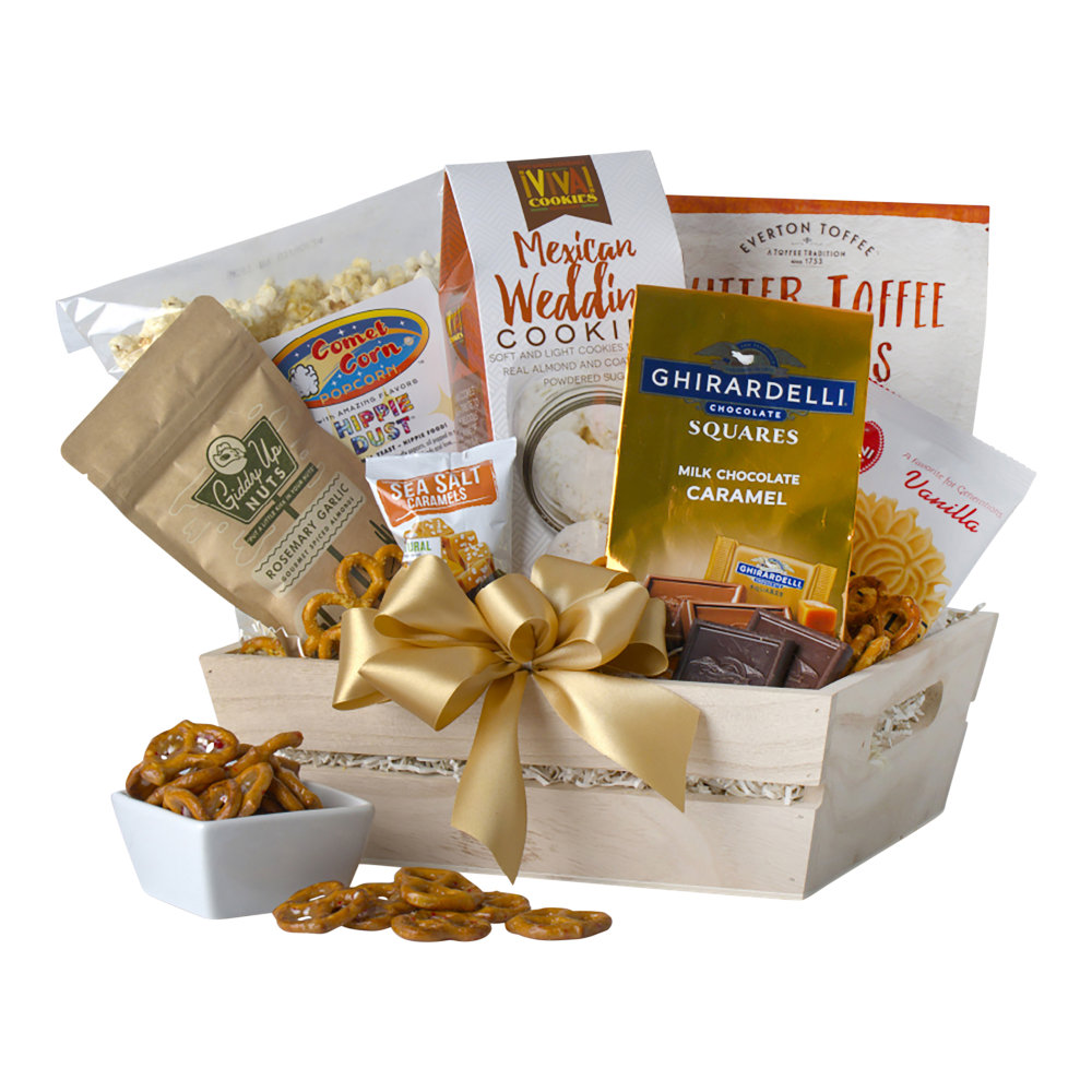 Napa Sonoma Golden State Sweet and Savory Gift Crate - 7 items MPN:26-419