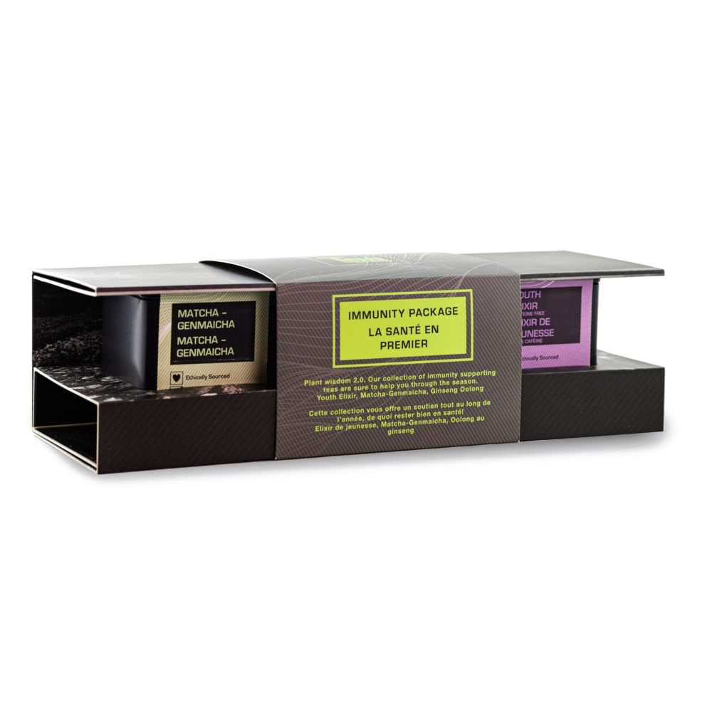 Tea Squared Immunity Tea Gift Set, Multicolor, Set Of 3 Tea Flavors MPN:TS-168-EA