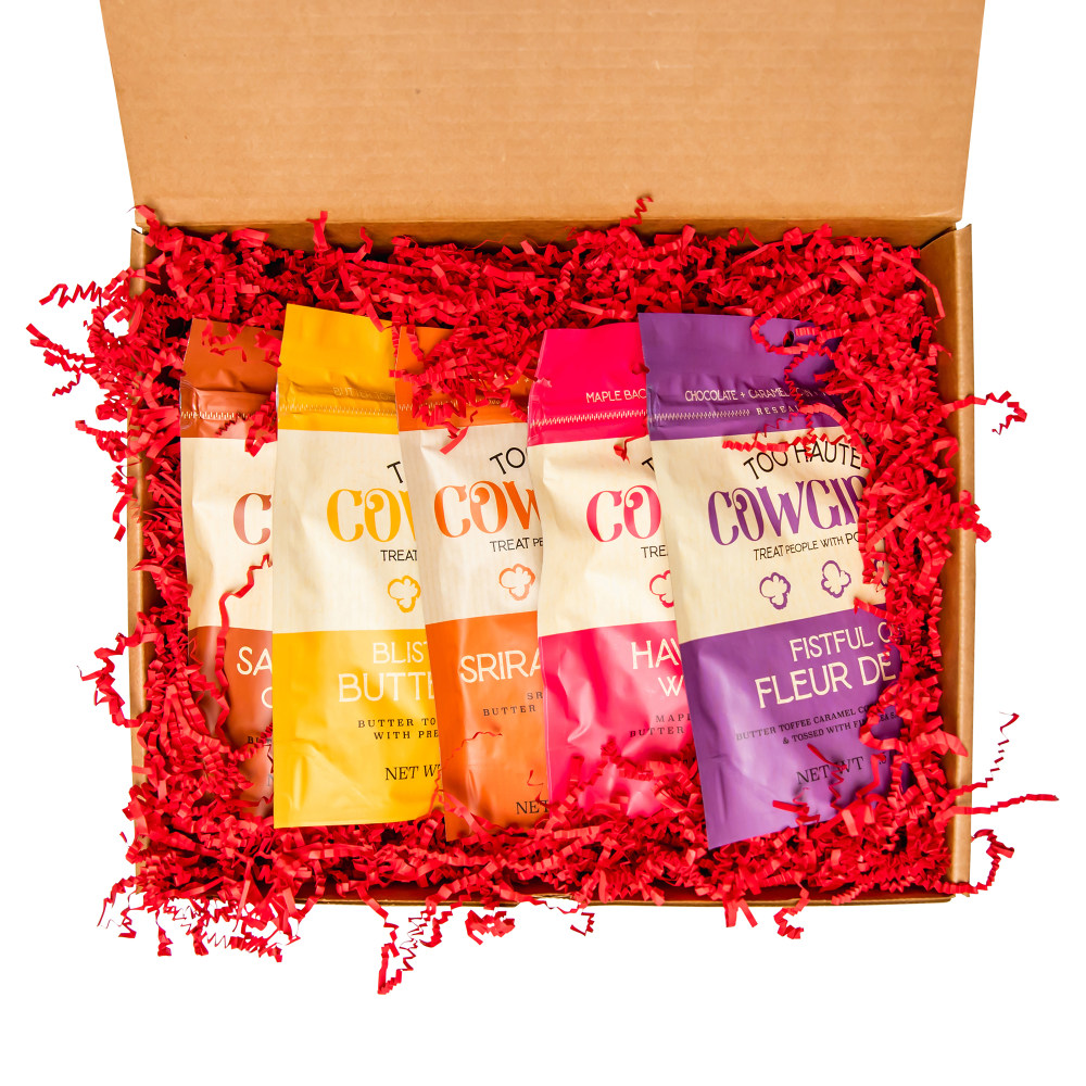 Too Haute Cowgirls Variety Pack Popcorn, 4.5 Oz, Case Of 5 Bags MPN:VARIETY