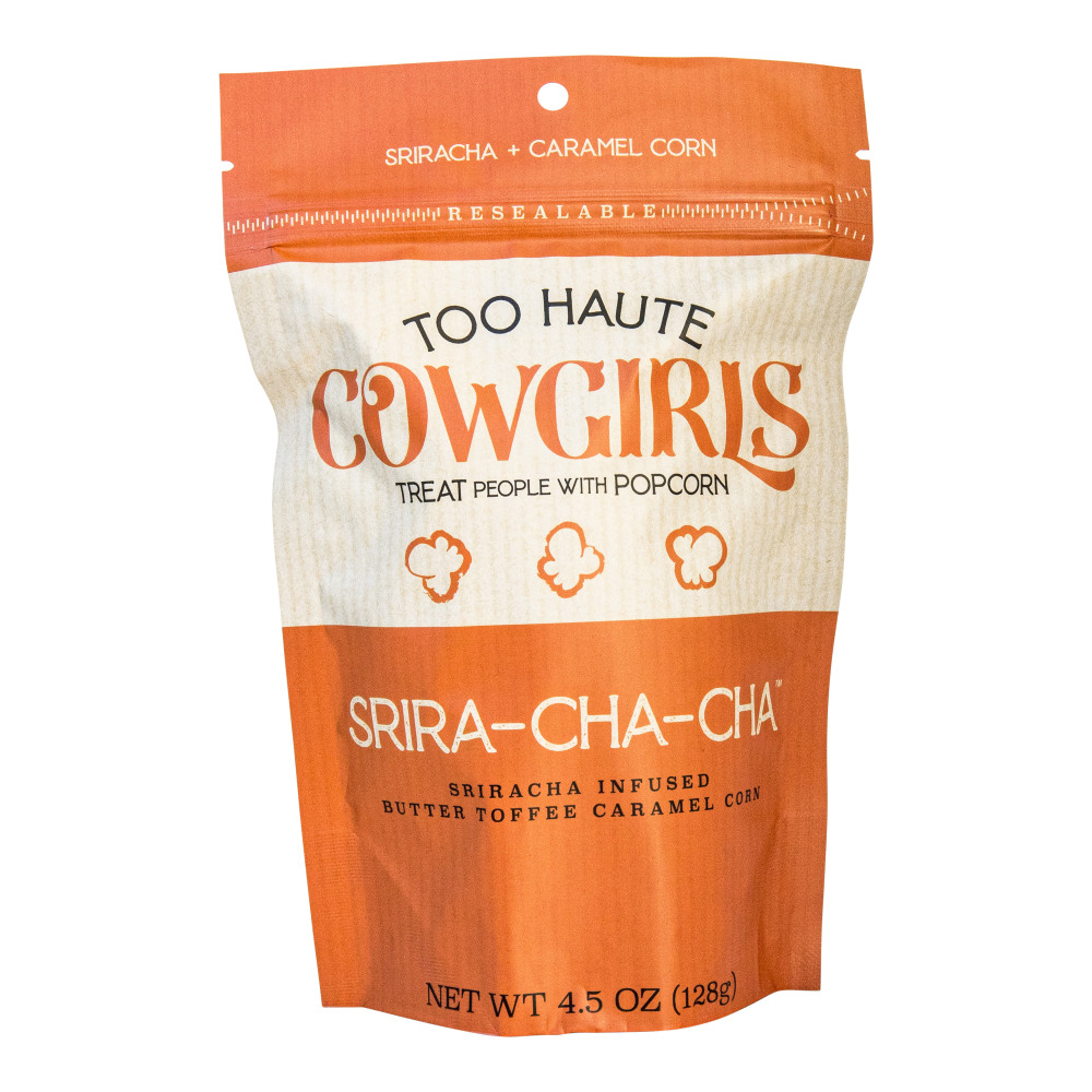Too Haute Cowgirls Srira-Cha-Cha Popcorn, 4.5 Oz, Case of 12 Bags MPN:8429