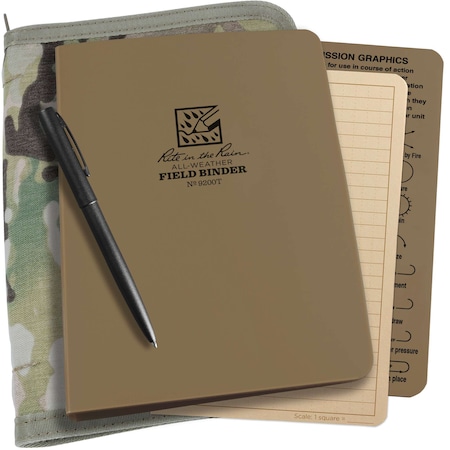 Tan Binder Kit, MultiCam Cover MPN:9200M-KIT