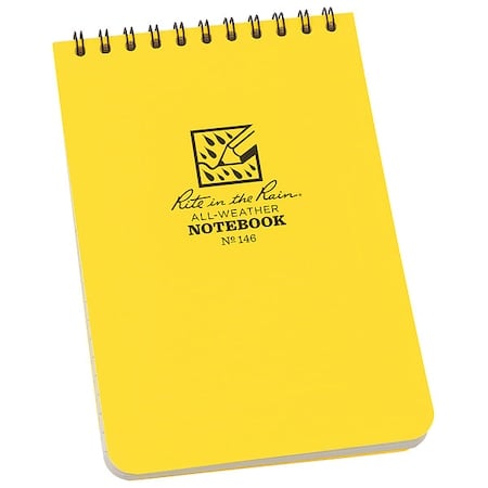 All Weather Pocket Notebook, Grid, 20 lb. MPN:146