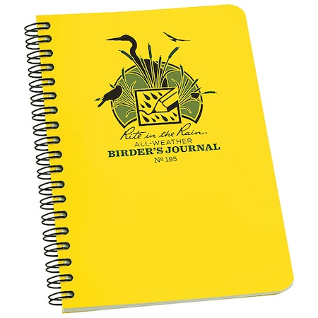 Field Book, Birder, 4-5/8 x 7In. MPN:195