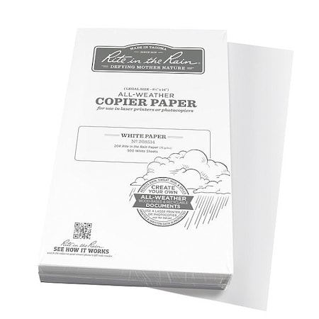 Waterproof Laser Paper, 20 lb, PK500 MPN:208514