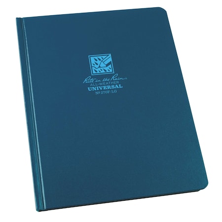 Hard Cover Notebook, 6.75 in x 8.75 in MPN:270F-LG