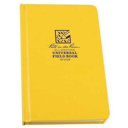 Book, Universal, 80 Sheets, Yellow Cover MPN:370F
