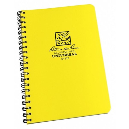 All Weather Notebook, Univ Grid, 4-5/8x7in MPN:373