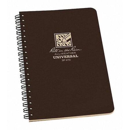 Spiral Notebook, 4-5/8 x 7