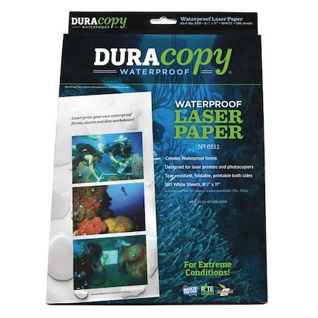 Waterproof Laser Paper, 8-1/2