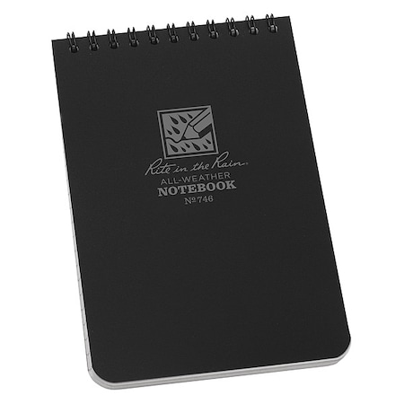 All Weather Spiral Notebook, Uni, 4in.x6in MPN:746