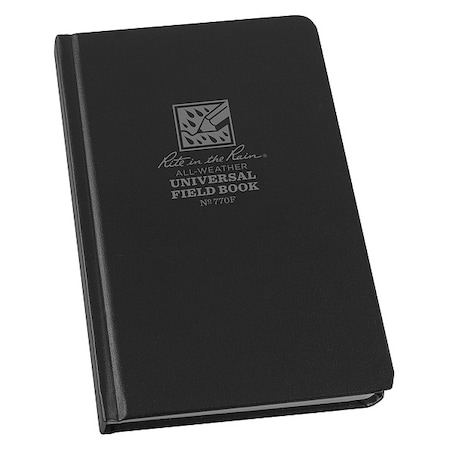 Bound Notebook, Uni, 4-3/4in. x 7-1/2in. MPN:770F