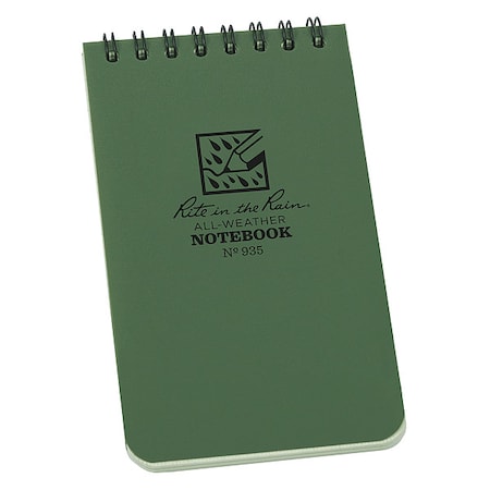 All Weather Memo Book, Universal, 3 x 5 In MPN:935