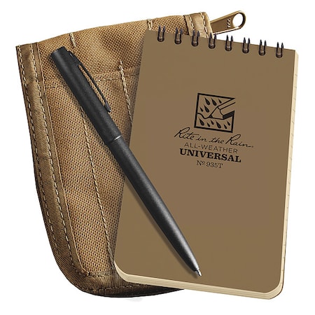 Notebook Kit, 50 Sheets, Tan Cover, 20lb MPN:935T-KIT