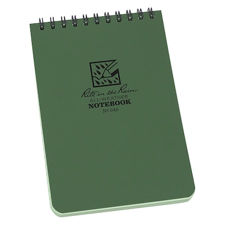 All Weather Memo Book, Universal, 4 x 6In. MPN:946
