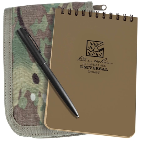 Top Spiral Notebook Kit, 4 in x 6 in MPN:946M-KIT
