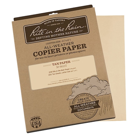 Waterproof Laser Paper, 8-1/2