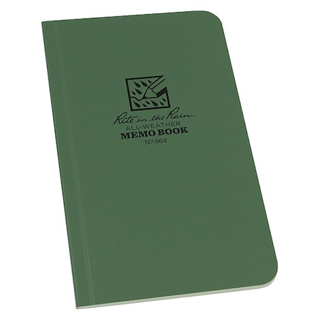 All Weather Memo Book, Univ, 3-1/2 x 6 in. MPN:964