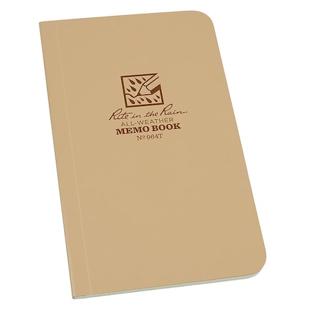 All Weather Memo Book, Univ, 3-1/2 x 6 in. MPN:964T
