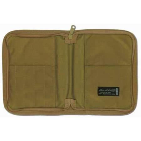 Ring Binder Cvr, Cordura, 5-5/8x7-1/2, Tan MPN:C9200