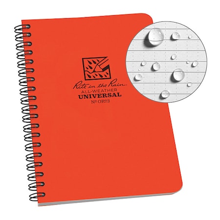 Notebook, Polydura, 4-5/8