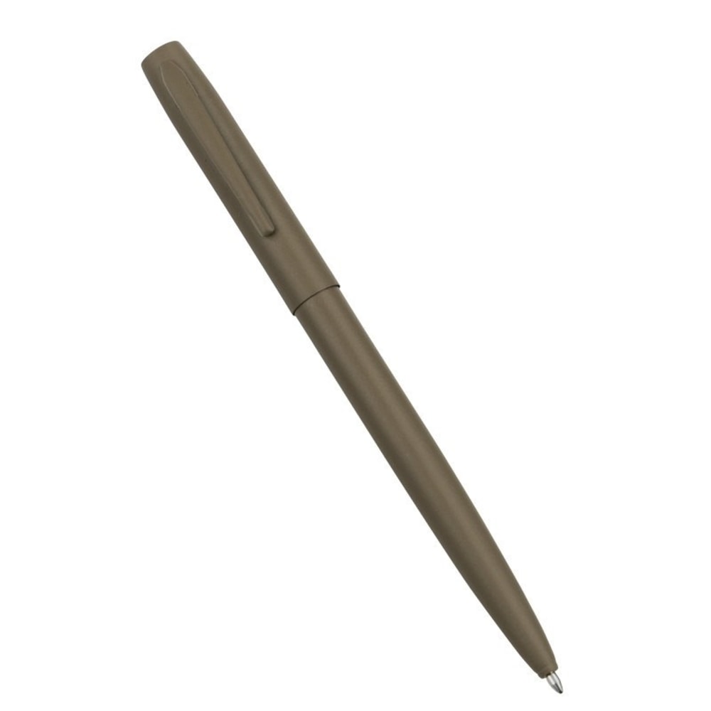 Rite In The Rain All-Weather Pens, Bold Point, 0.7 mm, Dark Earth Barrel, Black Ink, Pack Of 6 Pens MPN:FDE97
