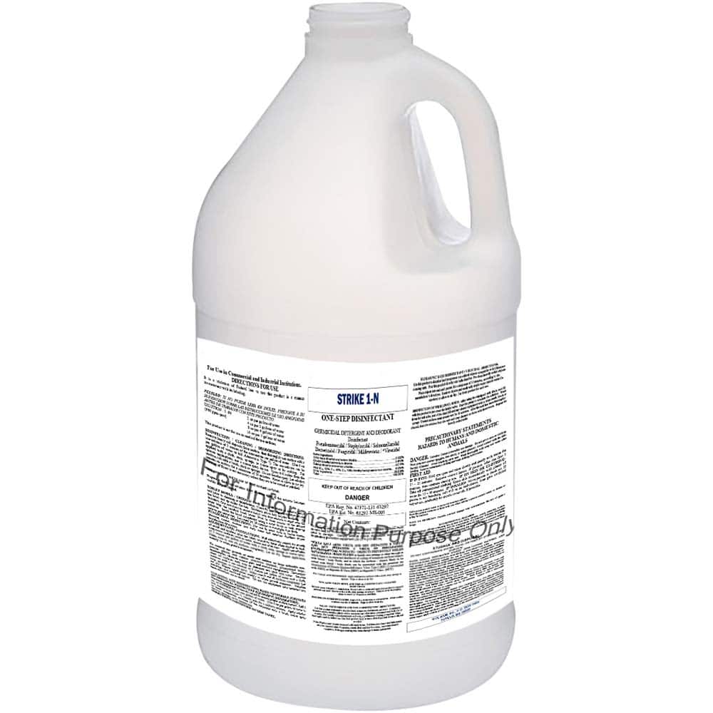 Bathroom, Tile & Toilet Bowl Cleaners, Form: Liquid Concentrate , Container Type: Bottle , Scent: Pleasant , Disinfectant: Yes  MPN:STRIKE-I-N-01