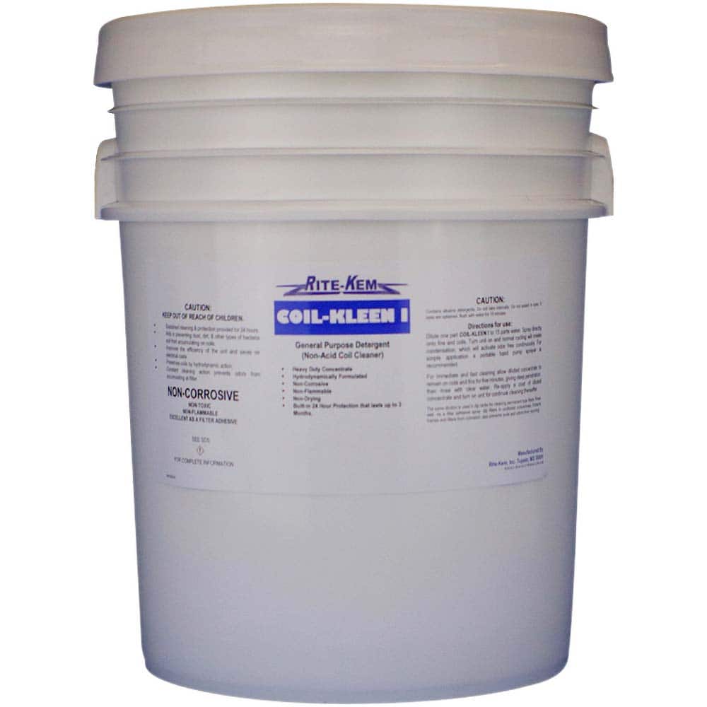 Air Conditioning & Refrigeration Cleaner: Concentrated, 5 gal MPN:COIL-KL-I-05