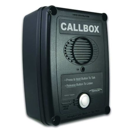 Wireless Intercom, VHF MURS, Black MPN:RQX-111M-BLK