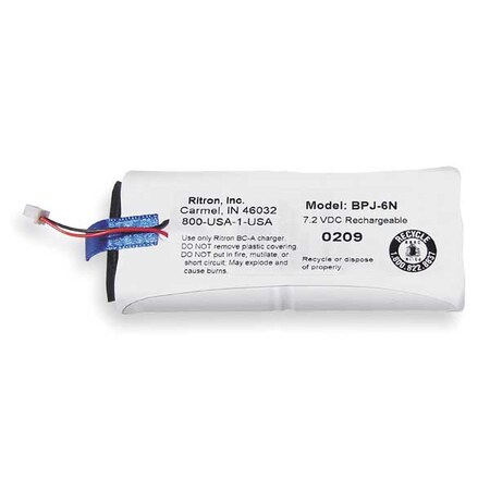 Battery Pack, NiCd, 7.2V, For Jobcom MPN:BPJ-6N