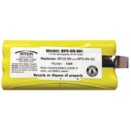 SKU#:4VM33, MFR#:BPS-6N-MH, 1200mAh MPN:BPS-6N-MH