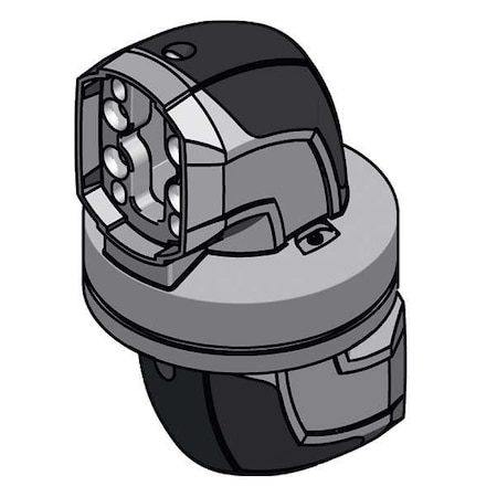 Arm Coupling Between Tubing Sections, NOVAL Accessory, Aluminum MPN:6206620