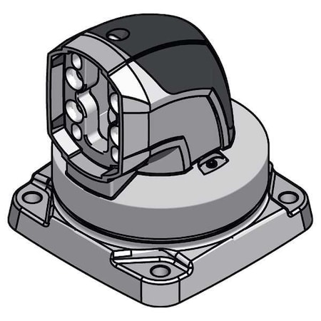 Surface Mounting Coupling, NOVAL Accessory, Plastic MPN:6206700