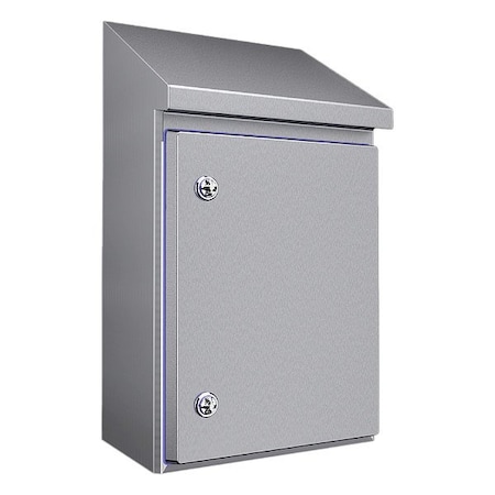 1/4-Turn Latch Electrical Enclosure, 549 mm H, 210 mm D, 310 mm W, 1, 12, 13, 3, 3X, 4, 4X MPN:1304600