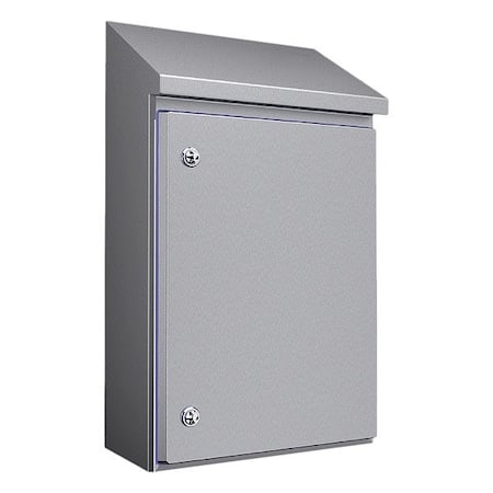 1/4-Turn Latch Electrical Enclosure, 669 mm H, 210 mm D, 390 mm W, 1, 12, 13, 3, 3X, 4, 4X MPN:1305600