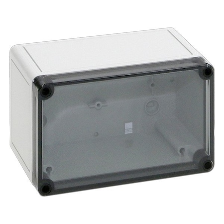 Screws Electrical Enclosure, 110 mm H, 90 mm D, 180 mm W, 4X, Fiber-Glass Reinforced Polycarbonate MPN:9514100