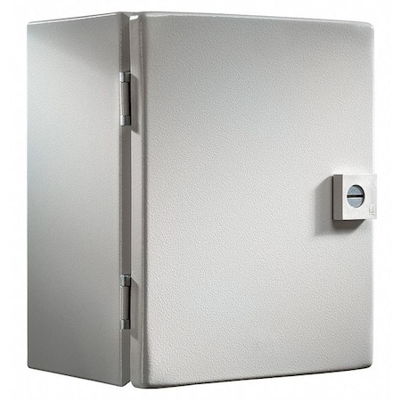 1/4 Turn Latch Electrical Enclosures, 13.80 in H, 5.90 in D, 12 in W, 4, Steel MPN:JB141206HC